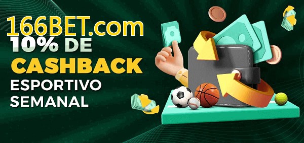 10% de bônus de cashback na 166BET.com